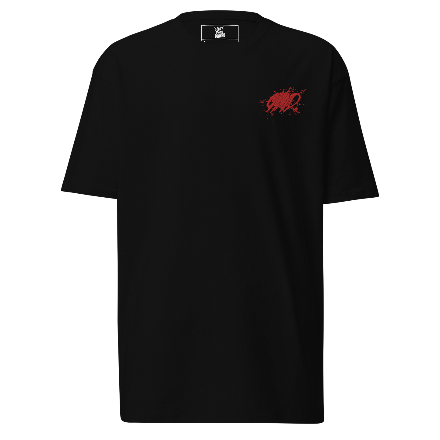 Take A Risk Embroidered Tee (blk)