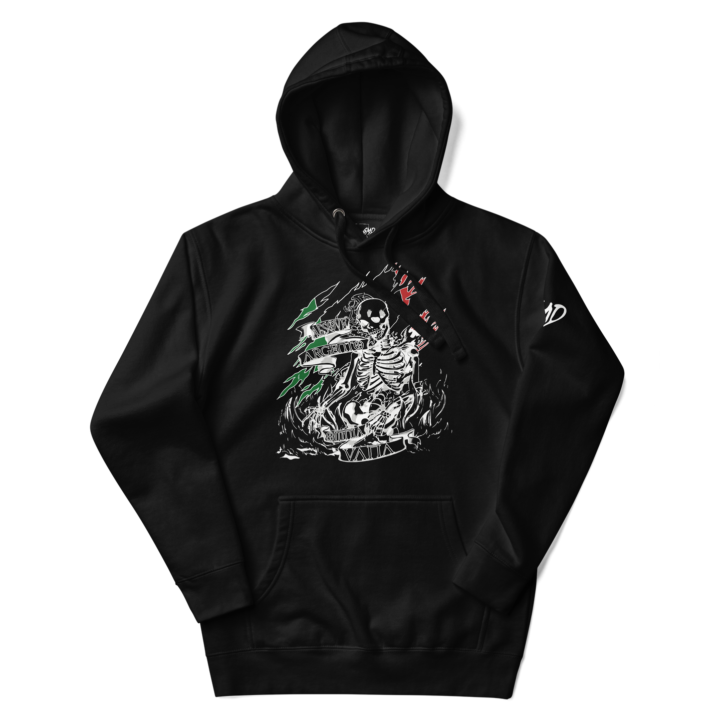 Without Money All Is Vain Hoodie (blk)