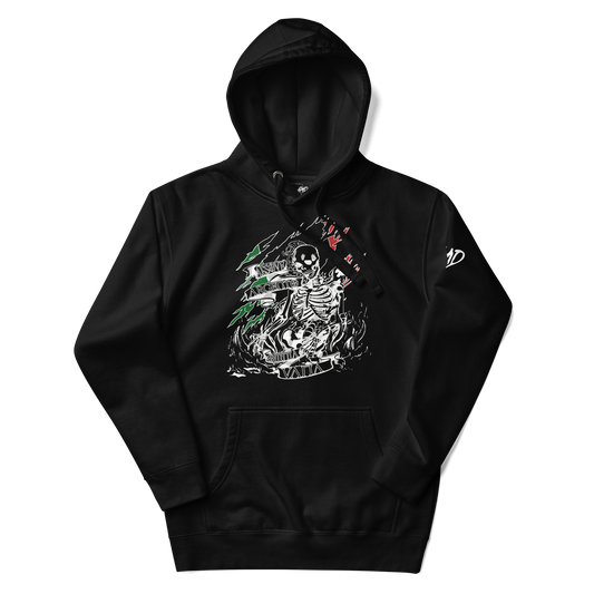 Without Money All Is Vain Hoodie (blk)